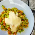 Vitaminesalade met broccoli en gembermayonaise