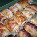 Bladerdeeg broodjes met appel, kaneel en suiker