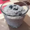 Chiapudding met bosbessen