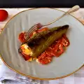 Geroosterde paprika met kwark