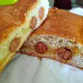 Spaanse Salamanca, gevuld brood (Coca de Salamanca)