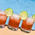 Sangria cocktail met gin