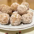 Balletjes van koekjes zonder bakken