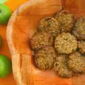Gezonde koekjes met havermout en groene appels