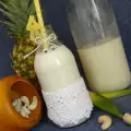 Zelfgemaakte cashewmelk