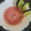 Zomerse tomatensoep met watermeloen