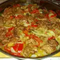 Kippenlevertjes met bloem uit de oven