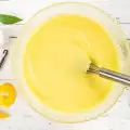 Zelfgemaakte vanillecreme voor gebak