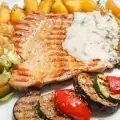 Gegrilde kip met een knoflookmarinade