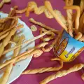 Zelfgemaakte cracker sticks voor een feestje