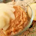 Volkorenpap met peer