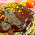 Citrus cake met chocolade glazuur