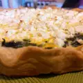 Spelt quiche met zuring en geitenkaas
