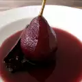 Peren met kaneel in rode wijn