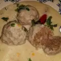 Gehaktballen in witte saus