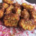 Burgers van courgette en knoflook