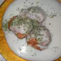 Gehaktballen met witte saus uit de oven