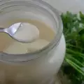 Mayonaise met het water van gekookte bonen