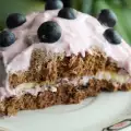 Snelle mini eiwitcake