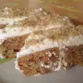 Taartlaag voor carrot cake