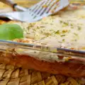 Gratin van tomaten en courgette