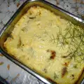 Gratin met courgettes en yoghurt