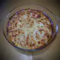 Aardappelgratin met twee soorten kaas