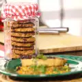 Haverkoekjes met banaan en chocolade