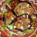 Gebakken aubergine met knoflook