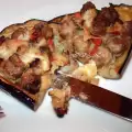 Gevulde Aubergine Met Gehaktballen