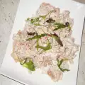 Salade met Macaroni en Mayonaise