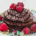 Proteïne pannenkoeken met chocolade en hennep