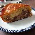Appeltaart met walnoten en pindas