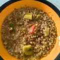 Boekweitstoofpot met prei uit de multicooker