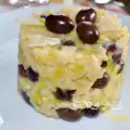 Risotto met olijven en prei