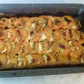 Zoete aardappelen met geitenkaas