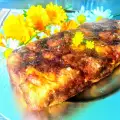 Cake met cottage cheese en abrikozen