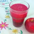 Vitaminerijke smoothie met appel en rode biet
