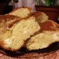 Hartige cake met witte kaas
