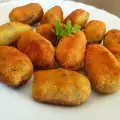 Knapperige kroketten met spinazie en cottage cheese