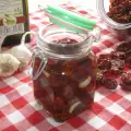 Gedroogde tomaten met kruiden