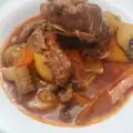 Varkensschenkel uit de slowcooker