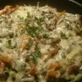 Varkensvlees met groenten uit de wok