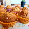 Havermout Muffins met Pompoen en Appel