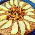Vegan appeltaart met johannesbroodpitmeel