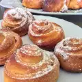Zoete rollen met Turks fruit
