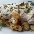 Geroosterde bloemkool met mayonaisesaus