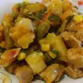 Vegetarische Soja Bites met Aardappelen en Groenten