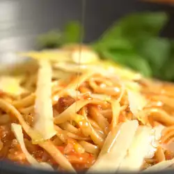 Pittige pasta amatriciana