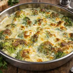 Broccoli met room en kaas
